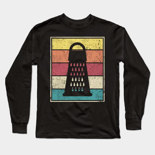 Grater Retro Long Sleeve T-Shirt by bridgewalker